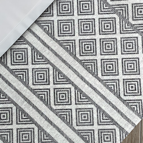 베이자플로우 샤이엔 화이트 PVC 러그 - Cheynne White, 140x220cm
